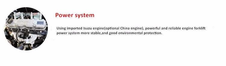 3tons 4.5meters Diesel forklift with lift platform cage