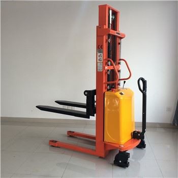 Laotõstuk 1000 kg 1.5-3,5 m dupleksmast·poolelektriline kaubaaluste virnastaja
